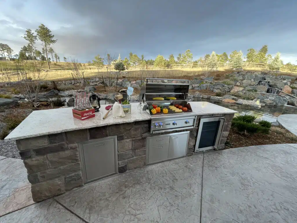 designing outdoor kitchens