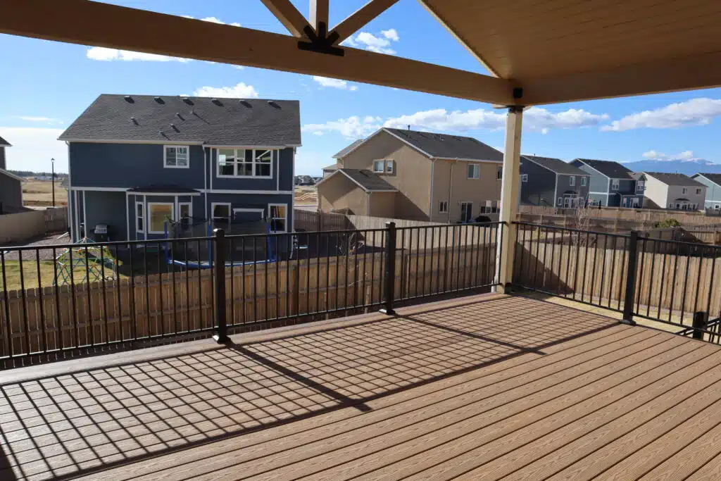 custom deck in Colorado Springs