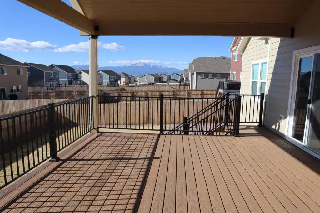 custom deck in Colorado Springs